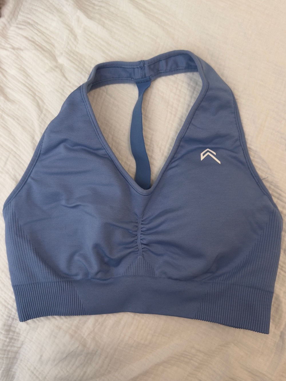 Oner Actice Racerback Seamless Sports Bra in Slate Blue